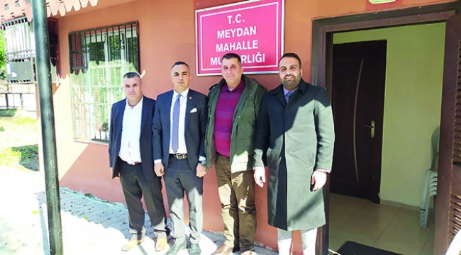 Altun: Muhtarlarımızla omuz omuza yürüyoruz