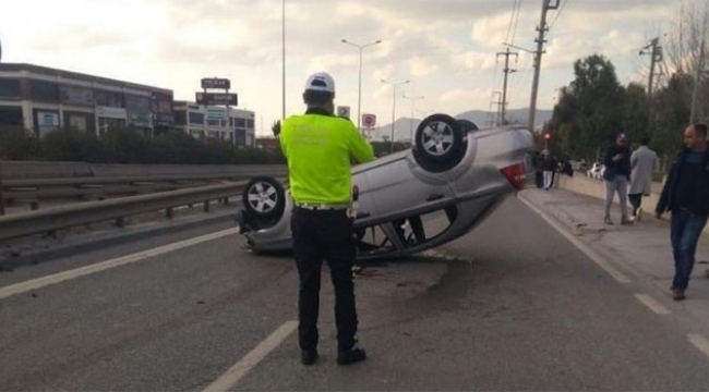 Asker uğurlaması dönüşü feci kaza 1 ölü, 4 yaralı