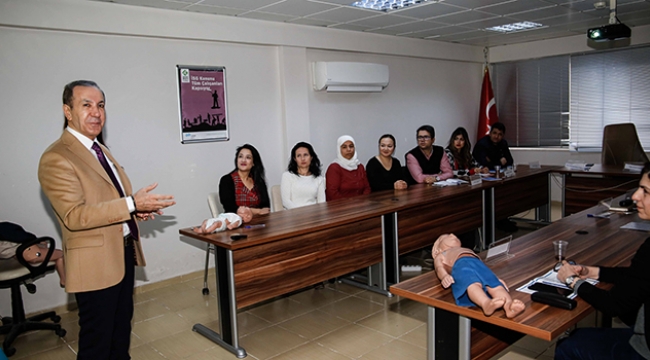Büyükşehir personellerine ilkyardım eğitimi