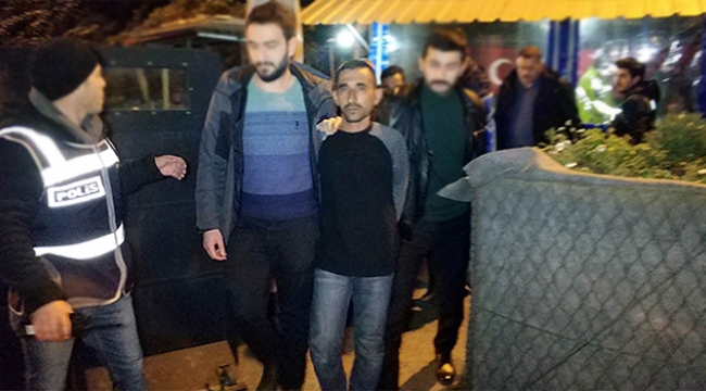 Cinayet işleyip otobüsle kaçmaya çalıştı