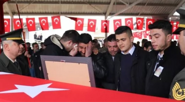 İdlib şehidi son yolculuğuna uğurlandı