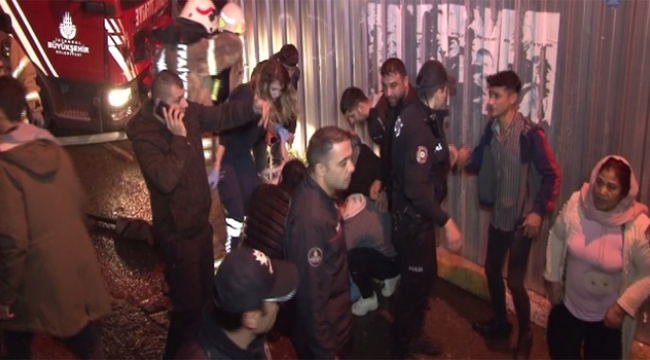 İtfaiye eri el firenini çekmedi 3 kişiyi ezdi