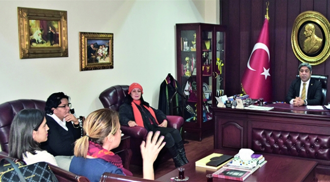 Kadın meclisi üyeleri Küçük'ü ziyaret etti