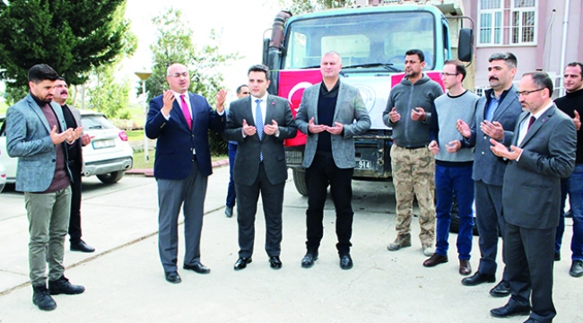 Karataş'tan Elazığ'a yardım eli