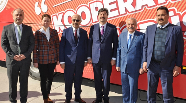 'Kooperatif çalışmalarını sürekli destekleyeceğiz'