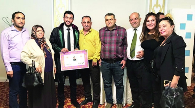 Olgun ailesinin gurur günü