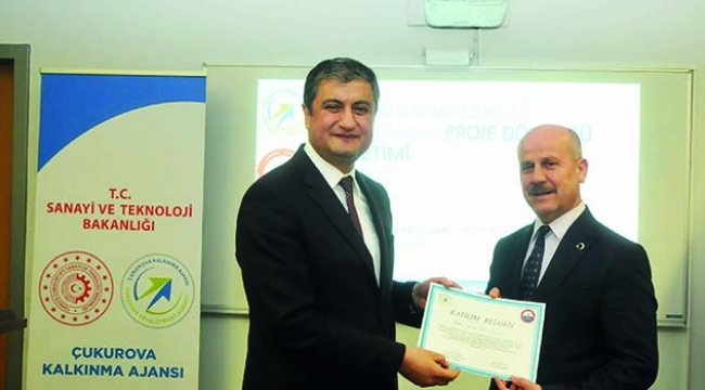 Proje döngüsü eğitimi alan 30 kişiye sertifikaları verildi