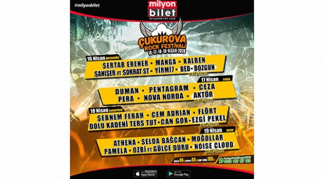 Rock Festivali için geri sayım başladı
