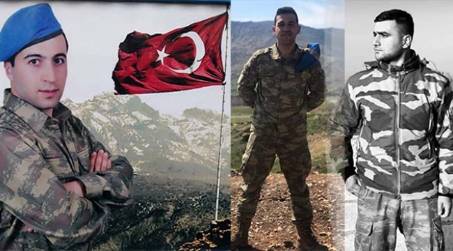 Şehit askerlerin isimleri ve memleketleri belli oldu