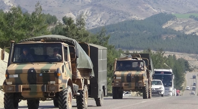 Sınır hattına sevkıyat