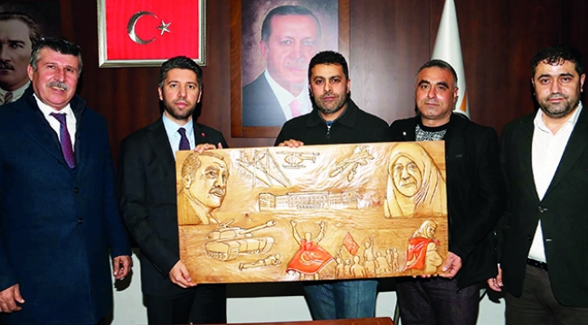 Son eserini Cumhurbaşkanı Erdoğan’a yaptı