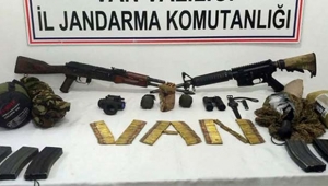 Terörist sağ yakalandı evinden cephanelik çıktı