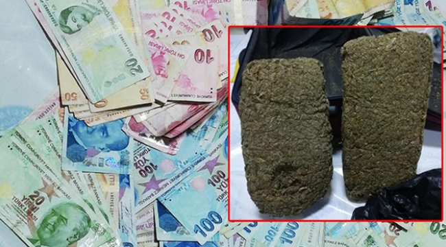 Uyuşturucu satıcılarının evinden servet çıktı