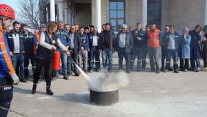 Yüreğir'de belediye personeline afet bilinci eğitimi