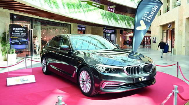 01 Burda AVM çekilişle BMW kazandırıyor!