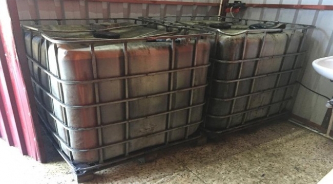 Adana'da 9 bin 200 litre kaçak akaryakıt ele geçirildi