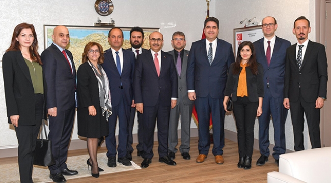 Adana Eczacılar Odasından Vali Demirtaş’a Ziyaret