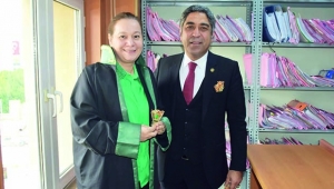 Adliyede Kadınlar Günü kutlaması
