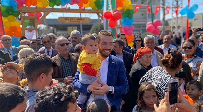 Aydemiroğlu mahallesi ilk parkına kavuştu