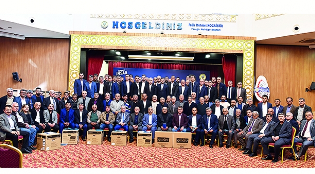 Başkan Kocaispir’den muhtarlara bilgisayar