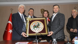 Başkan Kocaispir, Kıbrıslı muhtarları ağırladı