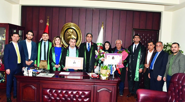 ‘Bol kazançlı meslek hayatı diliyorum’