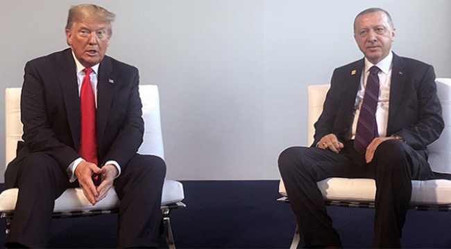 Cumhurbaşkanı Erdoğan, Trump'la telefonla görüştü