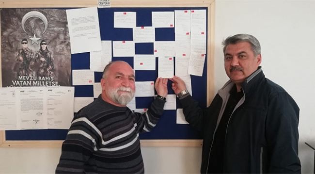 Duygulandıran mektup Tunceli Özel Harekat'ta