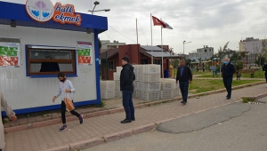 Ekmek büfelerinde 1 metre mesafe kuralı
