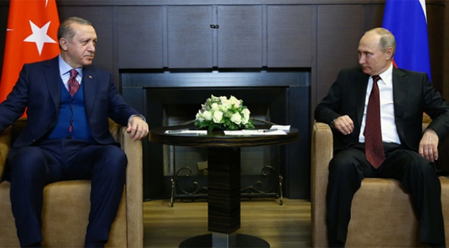 Erdoğan Putin ile görüştü