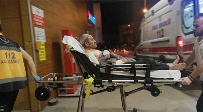Evdeki tüp bomba gibi patladı