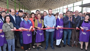 Kadın emeği ve köylü pazarı açıldı