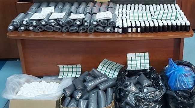 Adana'da 30 litre kaçak viski kiti ele geçirildi