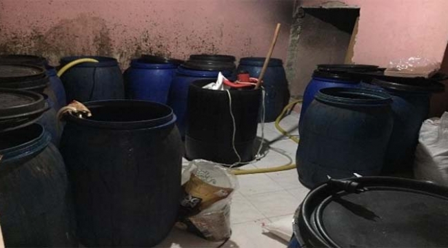 Adana'da 650 bin liralık kaçak içki ele geçirildi