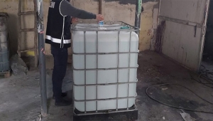 Adana'da 900 bin lira değerinde kaçak alkol ele geçirildi