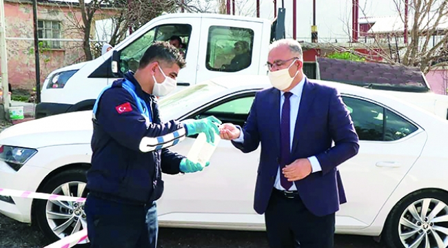 Başkan Çay’dan jest