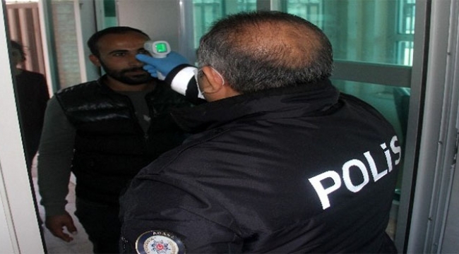 Emniyet Müdürlüğü binasında sıkı önlem