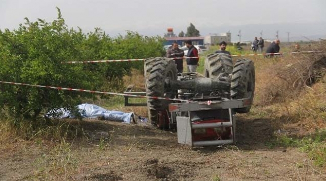 Sürücü traktörün altında can verdi