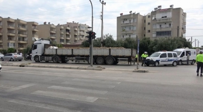 Tırın çarptığı yaya hayatını kaybetti