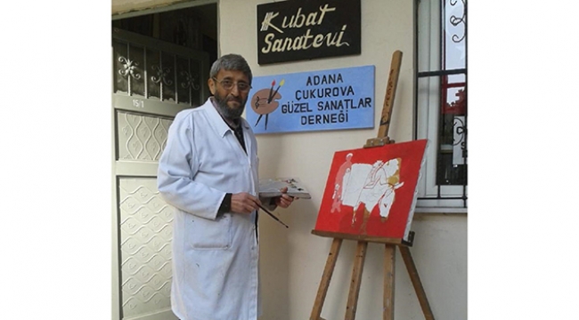 Veysel Kubat 51. Sanat yılında çizmeye devam ediyor