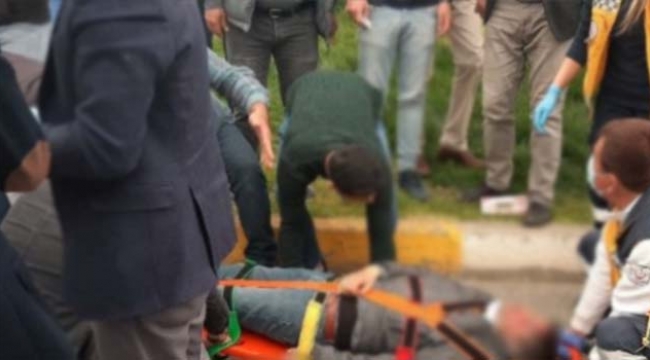 Yaya, otomobilin çarpması sonucu ağır yaralandı