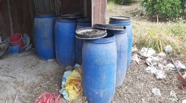 400 bin lira  değerinde kaçak içki ele geçirildi