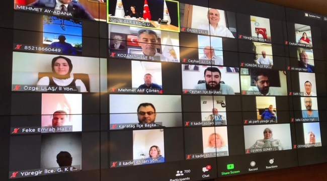 AK PARTİ ADANA’DA 2 BİN KİŞİLİK BAYRAMLAŞMA