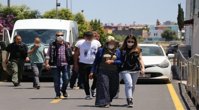 Bir adresten 3 kilo esrar çıktı