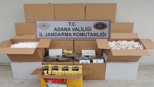 Çok sayıda tütün ve tütün mamülü ele geçirildi