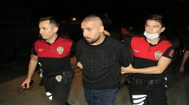 "Dur" ihtarına uymadı kaza yaptı