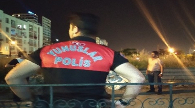 İntihar etmek isteyen şahıs polis tarafından ikna edildi