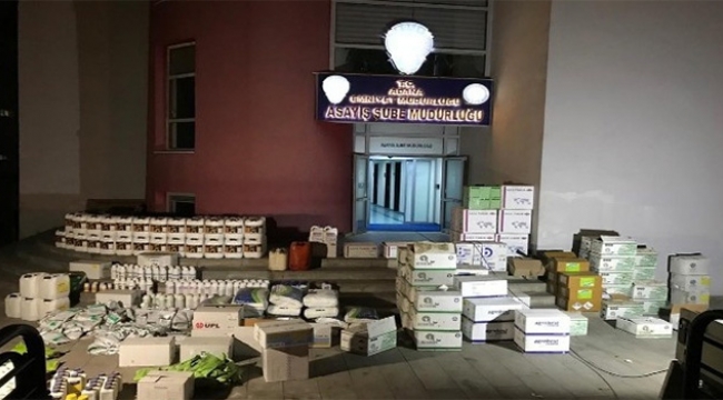 Kar maskeli şahıslar çiftlikte gasp yaptılar