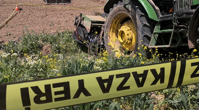 Traktörü temizlemek isterken canından oldu