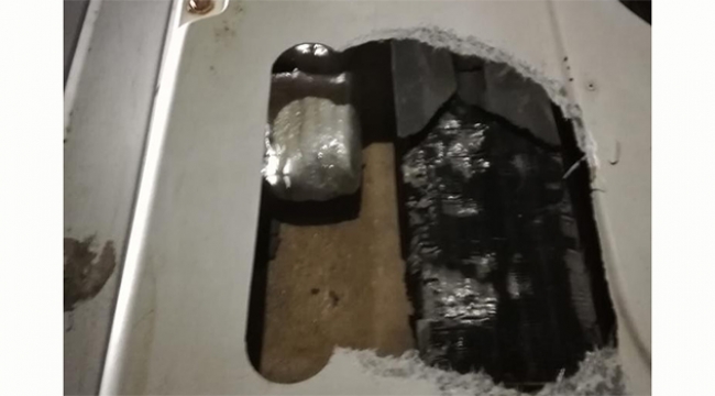 Araç klimasından 39 kilo 700 gram esrar çıktı